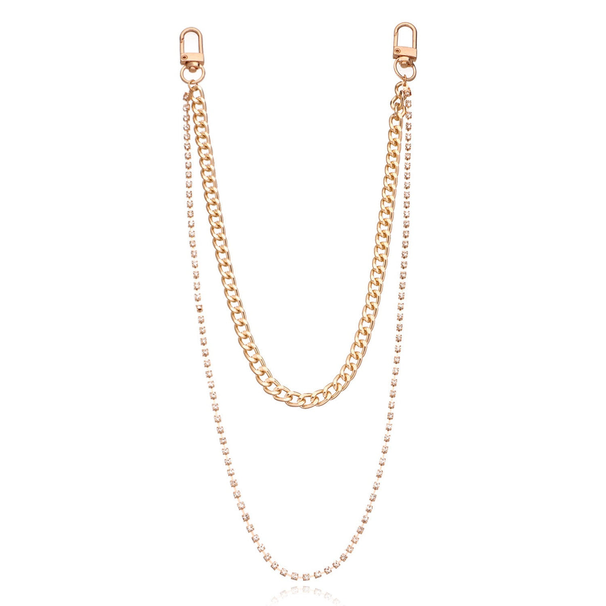Hip Hop Punk Style Metal Body Chain