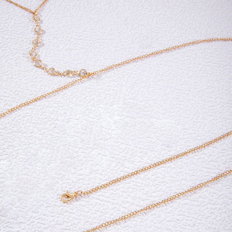 Rhinestone Women Body Chain