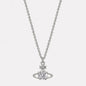Women's Sterling Sier Classic Saturn Pearl Pin Necklaces