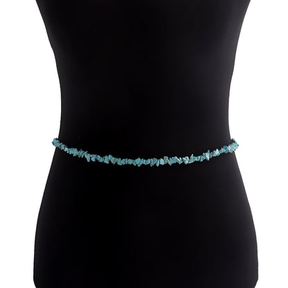 Bohemia Style Natural Stone Gravel Waist Chain