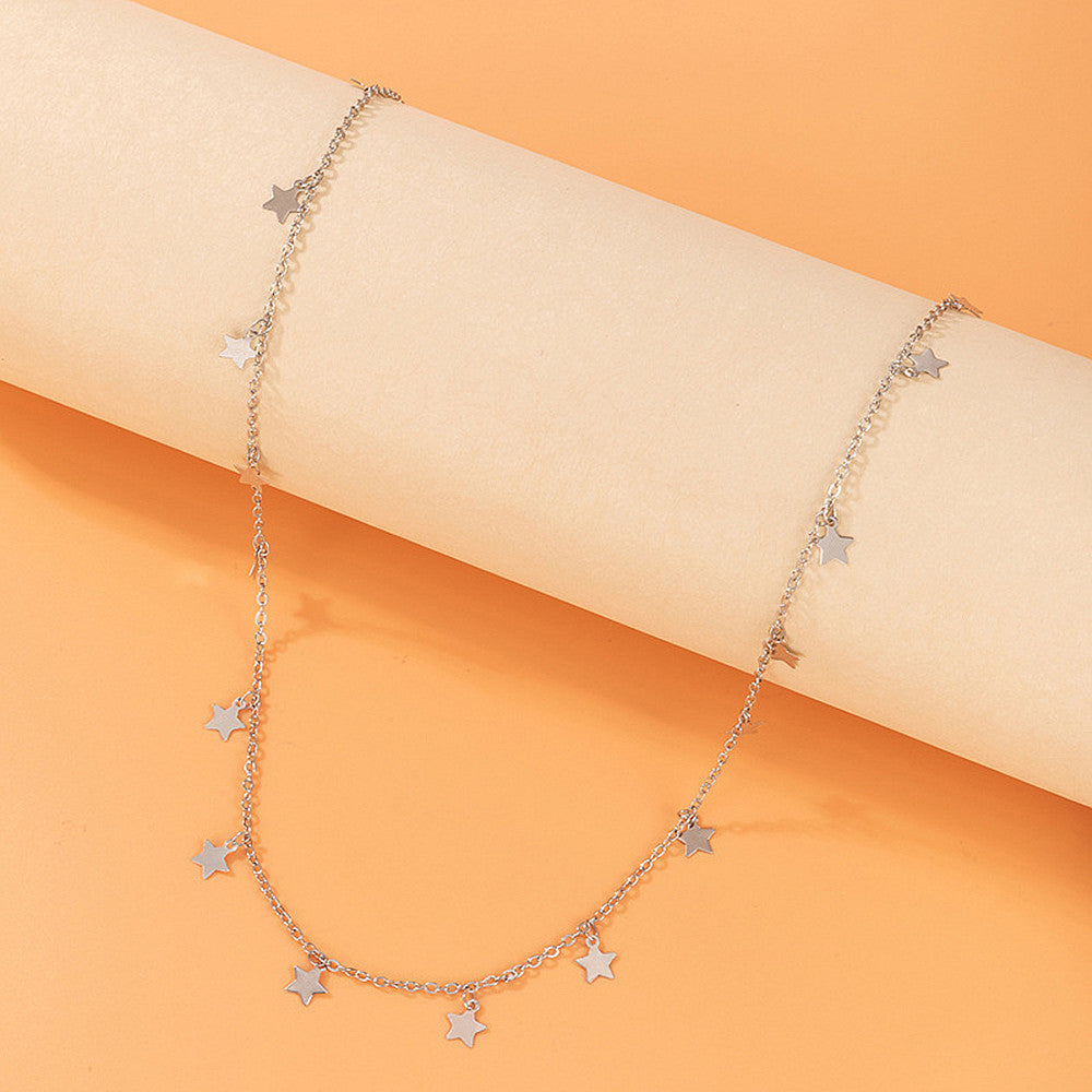 Bohemian Body Chain Jewelry Geometric Star Belly Chains