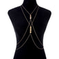 Sexy Women Round Sequin Body Chain