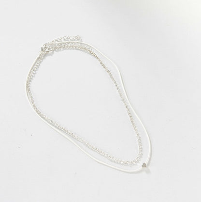Beach Love Heart Multi-layer Anklet Jewelry