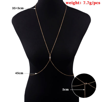 Elegant Body Chain Jewelry for Women