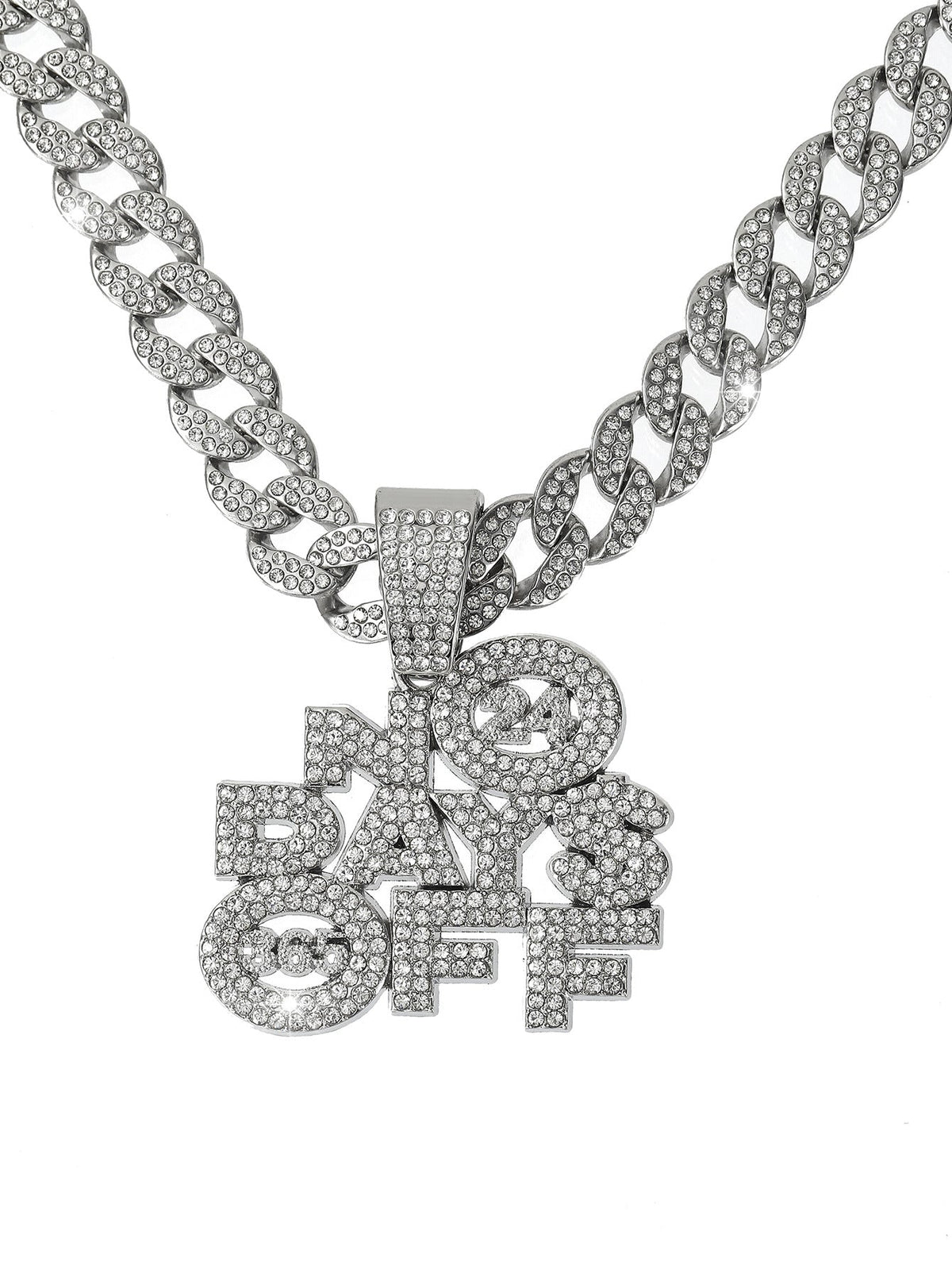 Fashion Alloy Hip Hop Cuban Link Chain Personality Necklaces