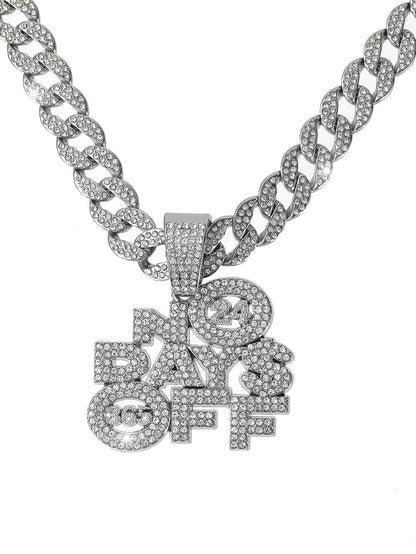 Fashion Alloy Hip Hop Cuban Link Chain Personality Necklaces