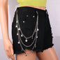 Hip Hop Punk Style Metal Multi-layer Pants Chain