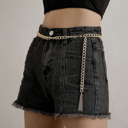 Multi Layered Tassel Fashion Chunky Waist Chain