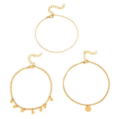 Multi Layers Women Chain Foot Bracelet