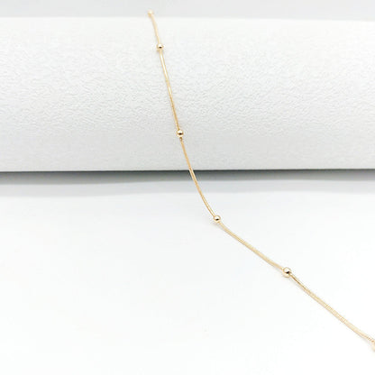 Classic Beads Chain Anklets Jewelry