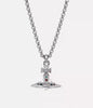 Women's Sterling Sier Classic Saturn Pearl Pin Necklaces