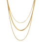Jewelry Multi Layer Snake Chain Necklace