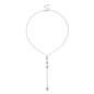 Rhinestone Chain Women Tassels Necklace