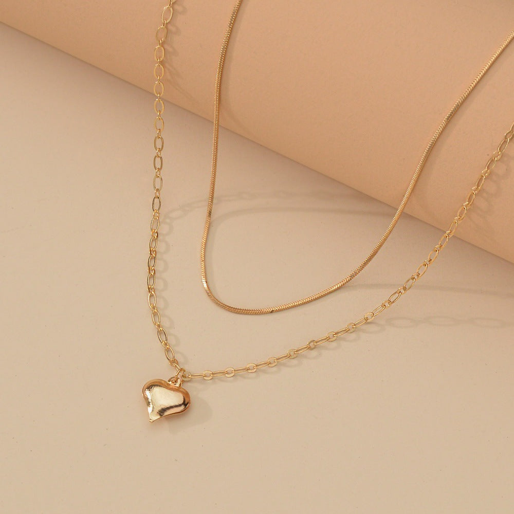 Love Heart Pendant Necklace