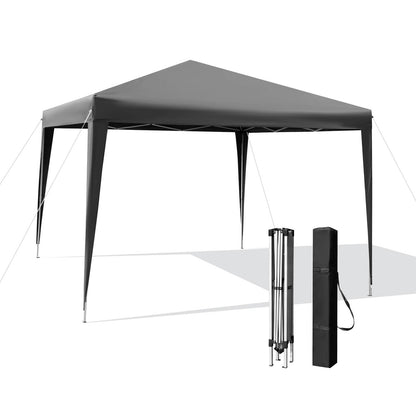 10 x 10 Feet Outdoor Pop-up Patio Canopy for Beach and Camp