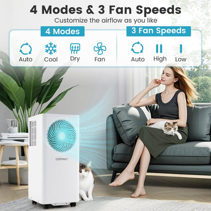 8200/10000 BTU Portable Air Conditioner 3-in-1 Stand up AC Unit with Dehumidifier
