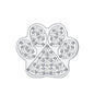 Certified Diamond Paw Cartilage Earring