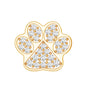 Certified Diamond Paw Cartilage Earring
