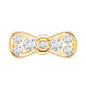 Diamonds Bow Cartilage Piercing Earring