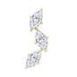 Classic Marquise Diamond Helix Earring