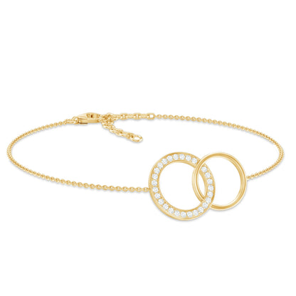 Diamond Eternity Chain Bracelet For Women