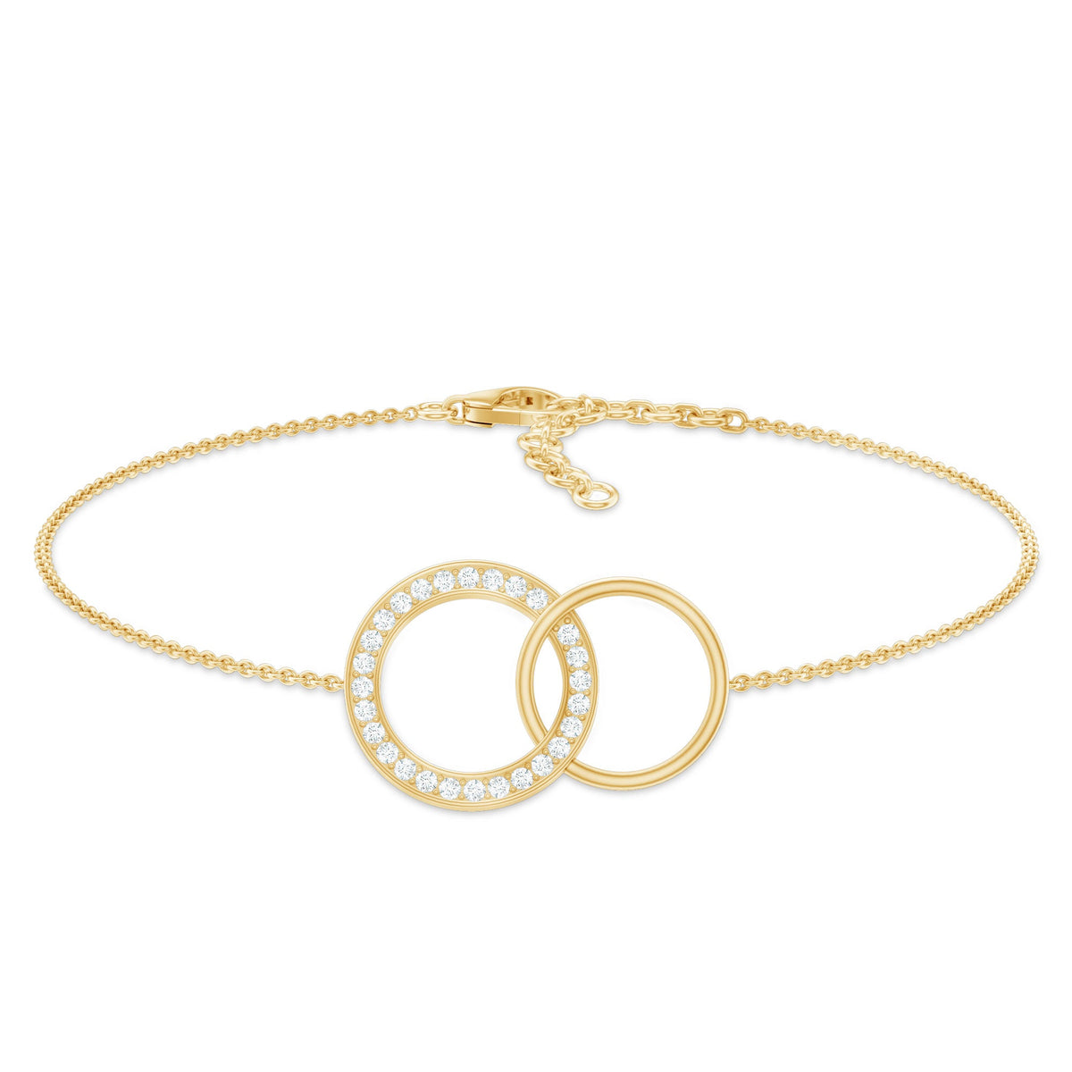 Diamond Eternity Chain Bracelet For Women
