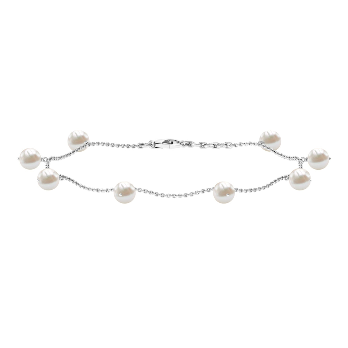 Freshwater Cultured Pearl Chain Bracelet for Women