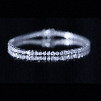 Certified Lab Grown Classic Round Diamond Tennis Bracelet