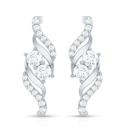 Minimalist Stud Earrings with Lab Grown Diamond