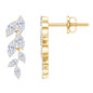 Certified Lab Grown Diamond Dangling Earrings for Women