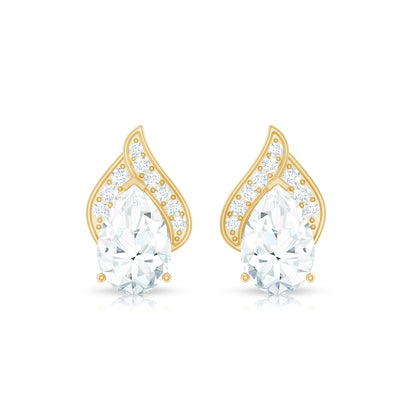 Classic 1.5 Carat Moissanite Stud Earrings with Screw Back