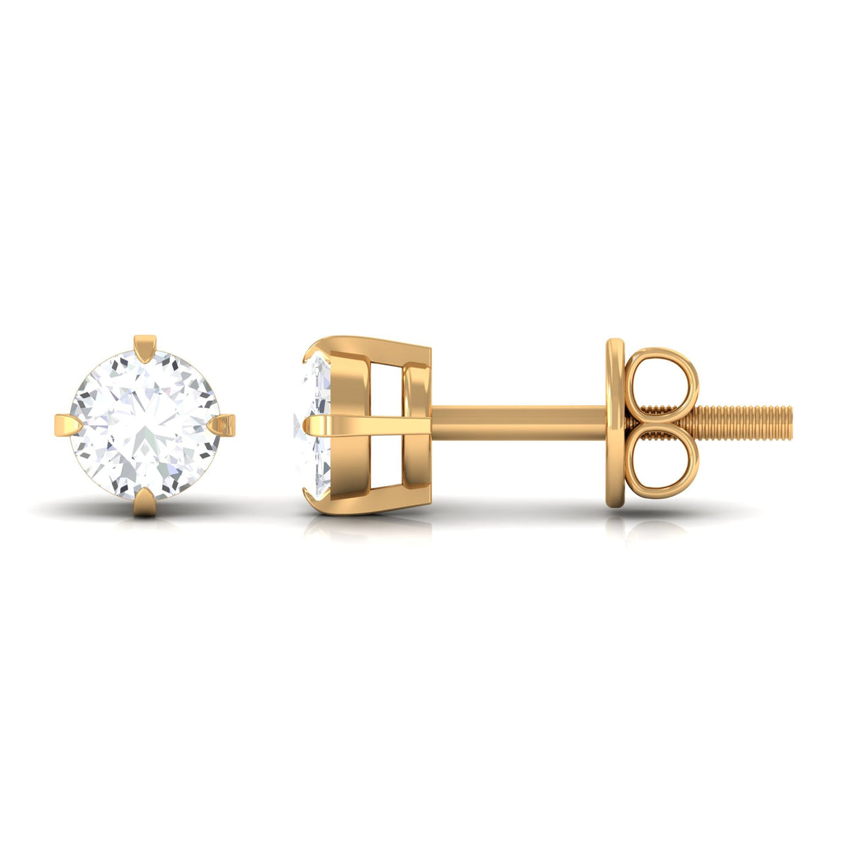 Dainty Diamond Studs