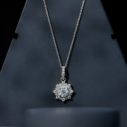 Certified Lab Grown Diamond Wedding Necklace With Chain