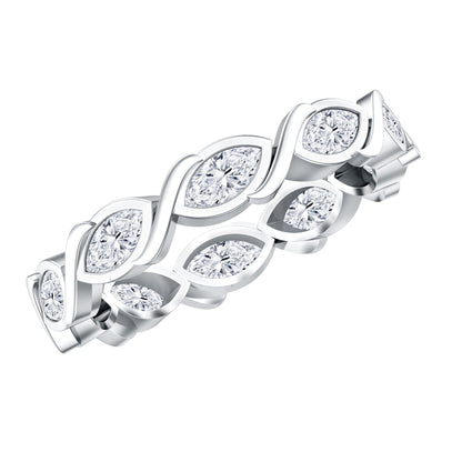 Certified Lab Grown Diamond Wedding Anniversary Ring