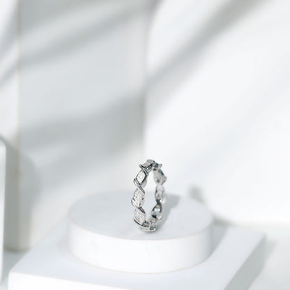 Certified Lab Grown Diamond Wedding Anniversary Ring