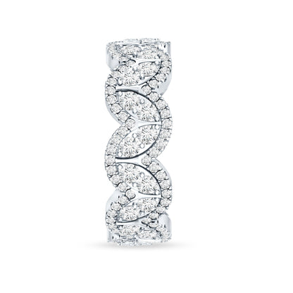 Certified Lab Diamond Vintage Inspired Wedding Ring