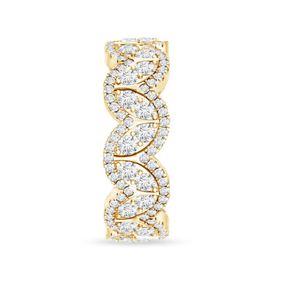 Certified Lab Diamond Vintage Inspired Wedding Ring