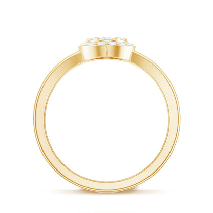 Classic Diamond Engagement Ring with Split Shank