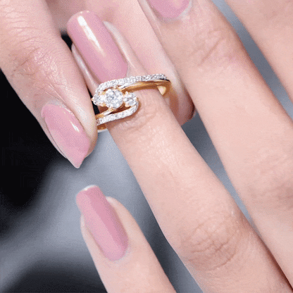 Certified Diamond 3 Stone Engagement Ring