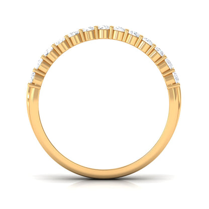 Certified Real Diamond Wedding Band Ring for Women