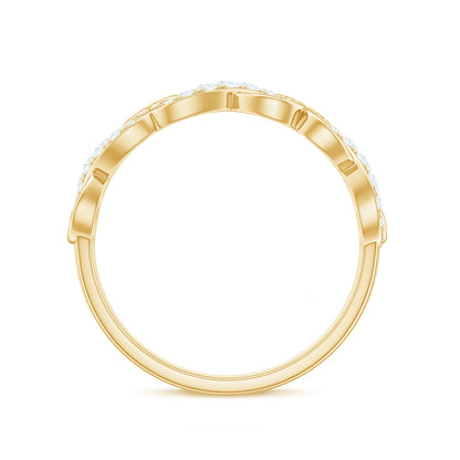 Certified Diamond Infinity Band Ring