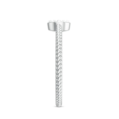 Illusion Set Diamond Promise Ring