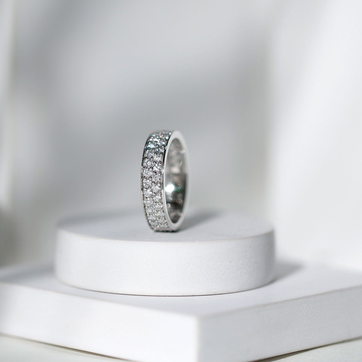 Certified Lab Grown Diamond Wedding Band For Women