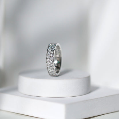 Certified Lab Grown Diamond Wedding Band For Women