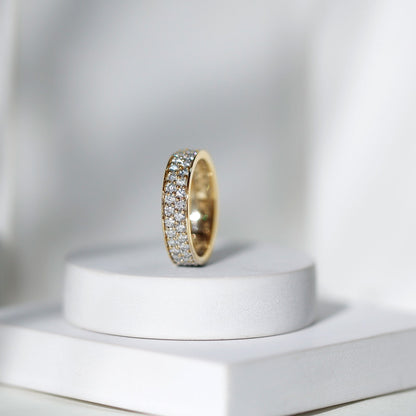 Certified Lab Grown Diamond Wedding Band For Women