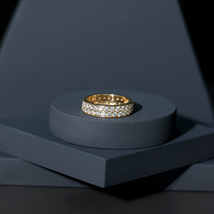Certified Lab Grown Diamond Wedding Band For Women