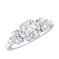 Certified 0.9 Carat Lab Grown Diamond Engagement Ring