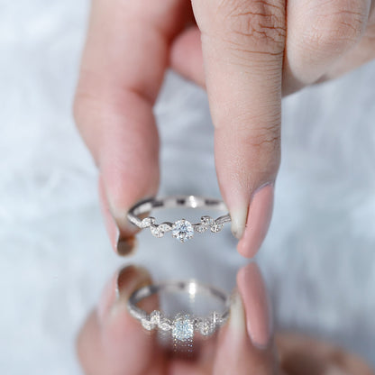 Certified Lab Grown Diamond Minimalist Promise Ring