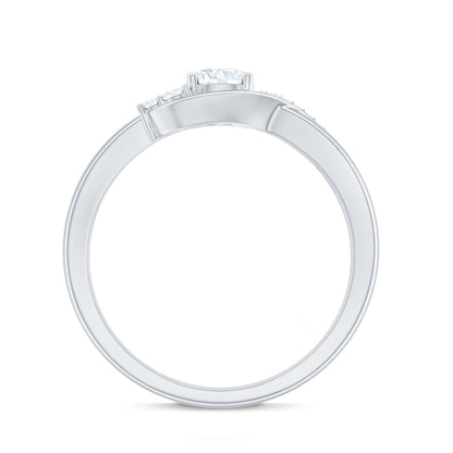Certified 0.4 Carat Lab Grown Diamond Proposal Ring For Women