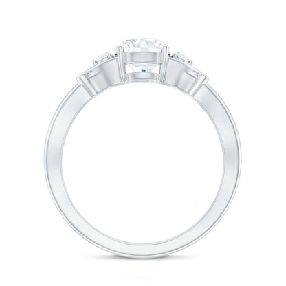 0.9 Carat Certified Lab Grown Diamond Engagement Ring